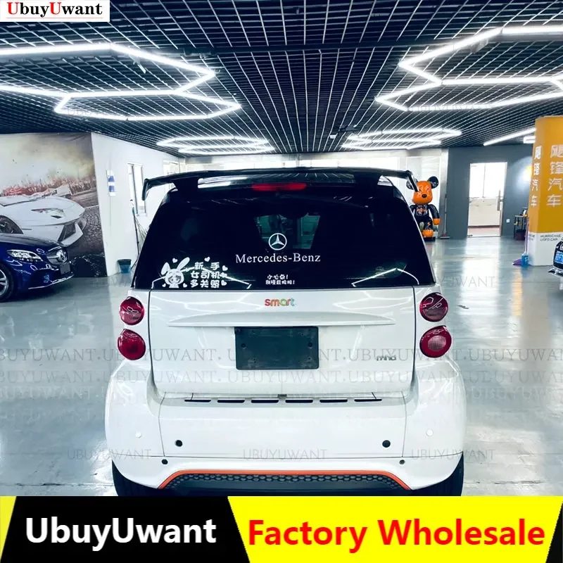 Per Il 451 Mercedes Smart Fortwo 451 Abs Spoiler Per Ala Posteriore Dell'Auto Per Il 451 Di Alta Qualità In Plastica Abs Spoiler Per Ala Posteriore De