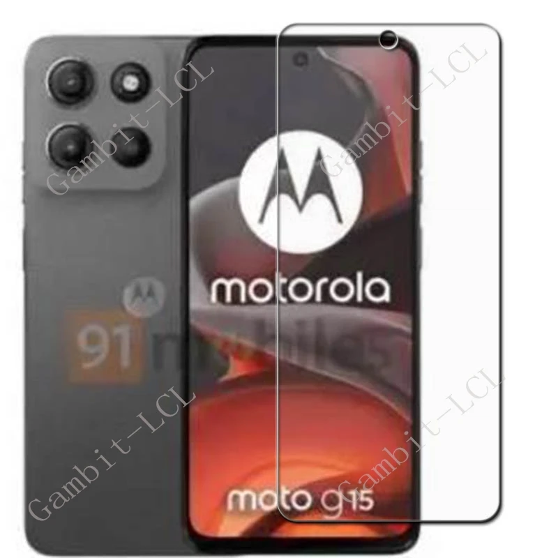 Pellicola Vetro Temperato Per Motorola Moto G15 – 9H Trasparente Anti Graffio – Kit Completo
