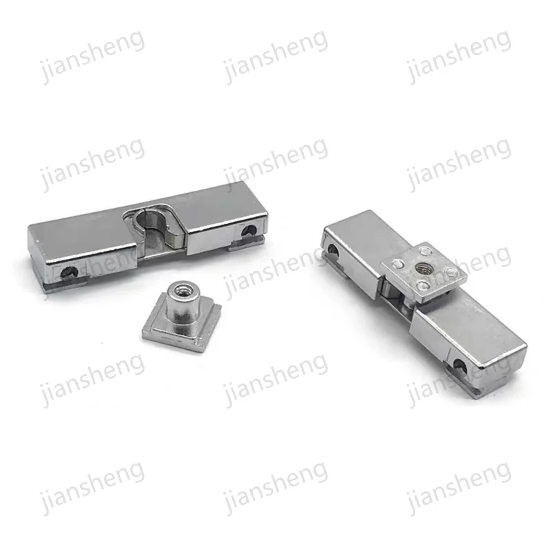 Euro Slot Clamp Clasp Corner Buckle Door Window Lock Point Buckles Perforation-free Installation Casement Sealing Locking Block