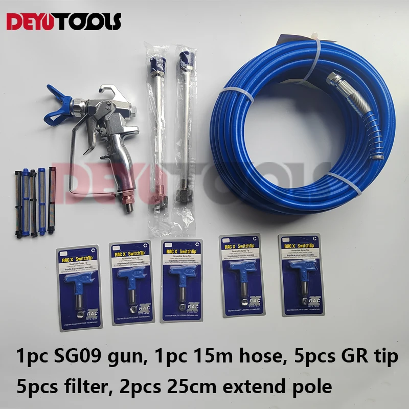 Asta Di Prolunga 30 Cm Per Pistola A Spruzzo Airless | In Lega Di Alluminio Con Portaugello - Per Verniciature - Foto 14