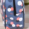 New Girl Outside Travel Toiletry Bag Case Femal Zipper Makeup Bag Organizer Fashion Flower Print Women Tote Large Cosmetic Bag 4