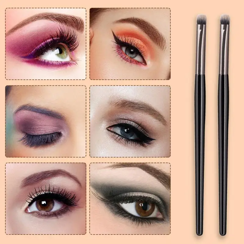 

Upgrade Blade Ultra Thin Eyeliner Brush Fine Angle Flat Eyebrow Brush Under The Eye Place Makeup Tool Precise Detail Brush