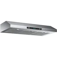 36 Inch Under Cabinet Range Hood with 900-CFM, 4 Speed Gesture Sensing&Touch Control Panel, Stainless Steel Kitchen Vent 1