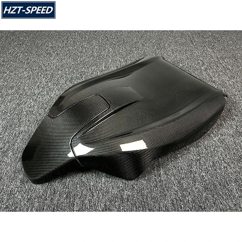 BMW M3 G80 2021 Up용 건식 탄소 섬유 교체 스타일 자동차 의자 뒷면 커버