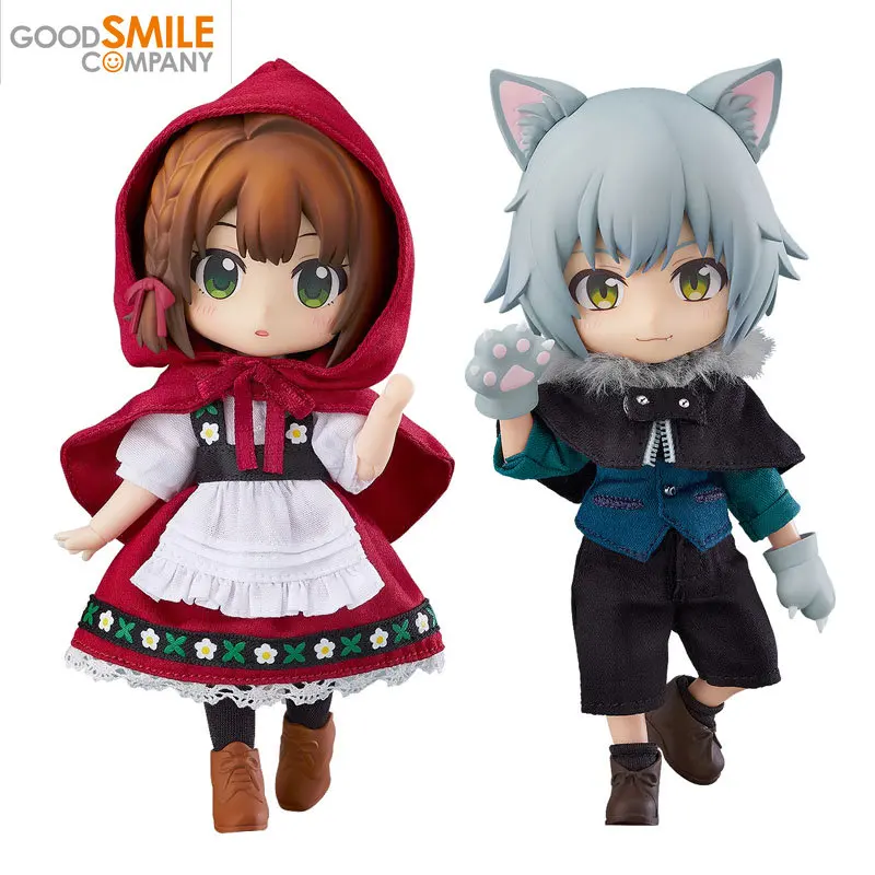 

In Stock Good Smile Original GSC Nendoroid Doll Rose Wolf Ash Movable Action Figure Model Children's Gifts