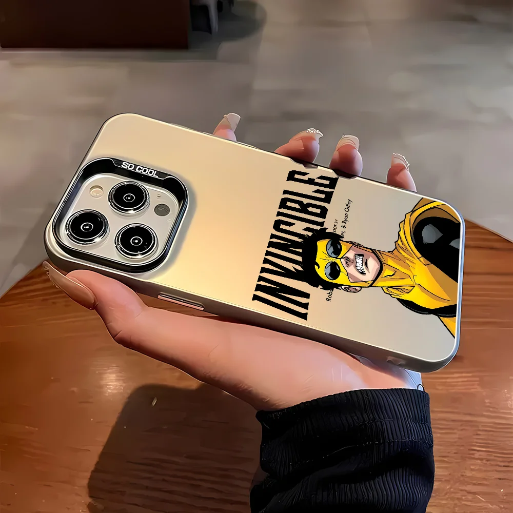 Invincible Cartoon Anti-Fall Matte Fashion Phone Case