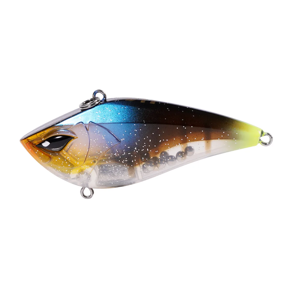 NOEBY Esca artificiale senza paletta da 7 cm, 17,3 g, affondante, con sonaglio e vibrazione, wobbler, esca rigida artificiale per la pesca del persico._voghion.com