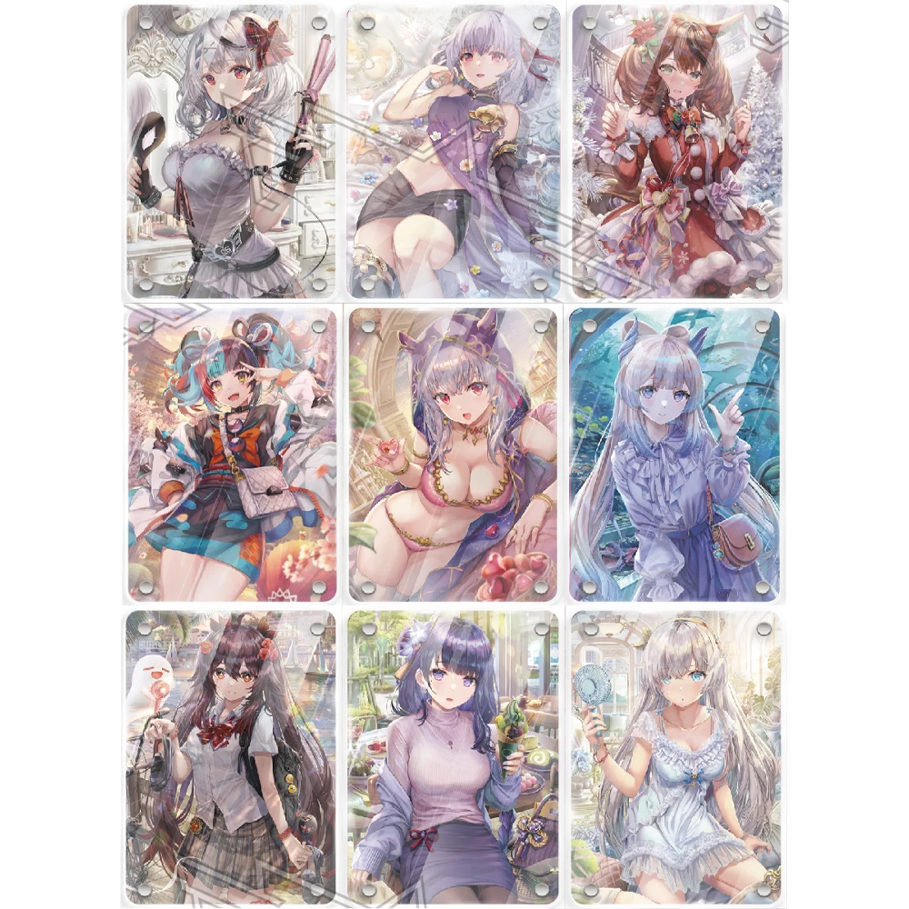 

9 шт./набор, самостоятельное изготовление, Genshin Beelzebul Shenhe, флэш-карты, милые подарочные игрушки, игры, аниме, коллекционные карты