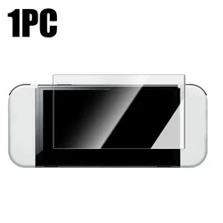Silicone Shockproof Transparent Protective Case for Handheld Gaming Console (Screen Glass 1PCS)