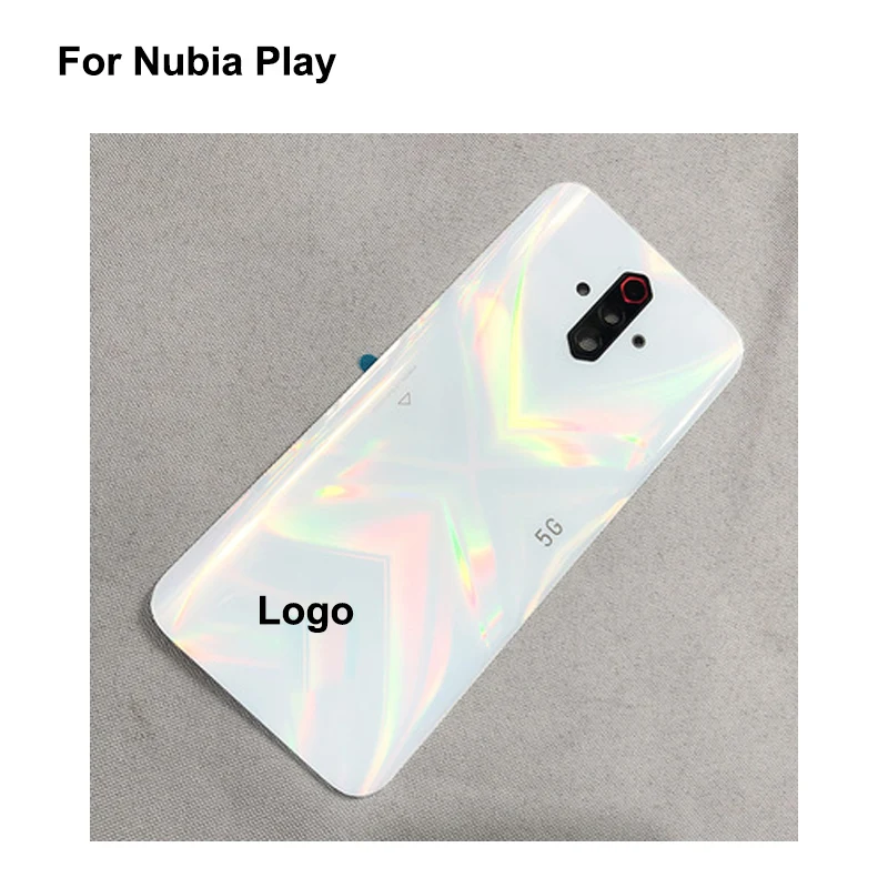

Tested For ZTE Nubia Play Battery Back Rear Cover Door Housing For ZTE Nubia Play 5G with Glass lens for Nubia NX651J NX 651J