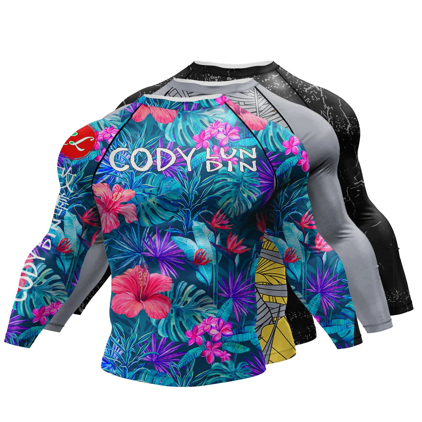 Jiu Jitsu Rashguard MMA T-shirt BJJ Rash guard Men Boxing Jerseys full Sleeve Sublimation T-Shirts Sport Clothing sports apparel,mens t shirt