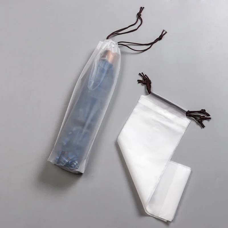 Portable Waterproof Drawstring Umbrella Bag: Reusable, Portable Organizer Keeps Floors Dry