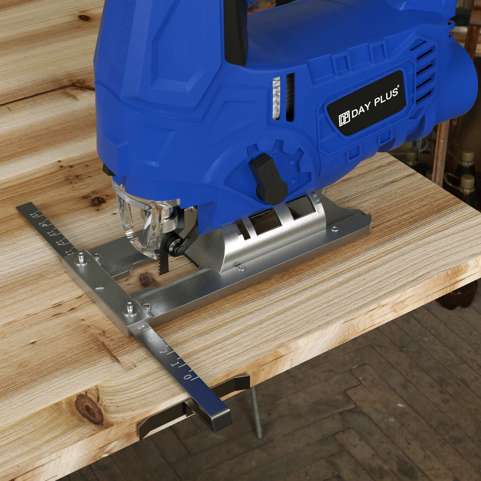 1500W Electric Jigsaw, 6 Speeds, Laser Guide, LED Light, Electric Saw to Cut Wood Wood Cutter Jigsaw,Wood,Steel,Plastic Cutting