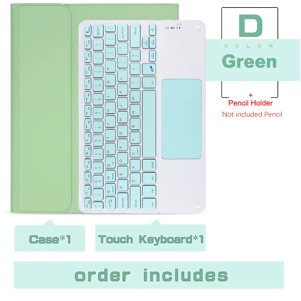 Universal Magic Keyboard Case with Wireless Mouse