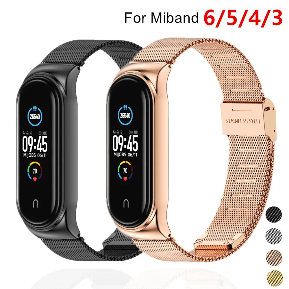 Stainless Steel Aliexpress Mi Band Stainless Steel Mi Smart Band
