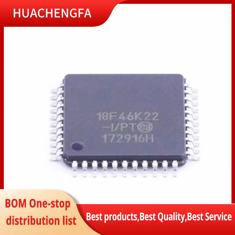 

1~5PCS/LOT PIC18F46K22-I/PT PIC18F46K22 TQFP44 Micro controller