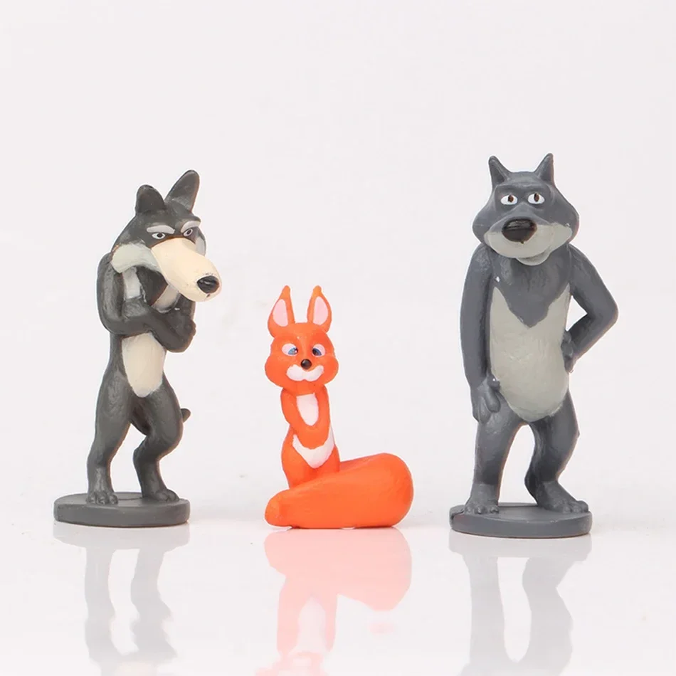 Neue 10 Stück Mascha und die Bär Action figur Anime Modell Cartoon Spielzeug Anime Figur für Freunde Geschenke Weihnachts geschenk – Detail 9