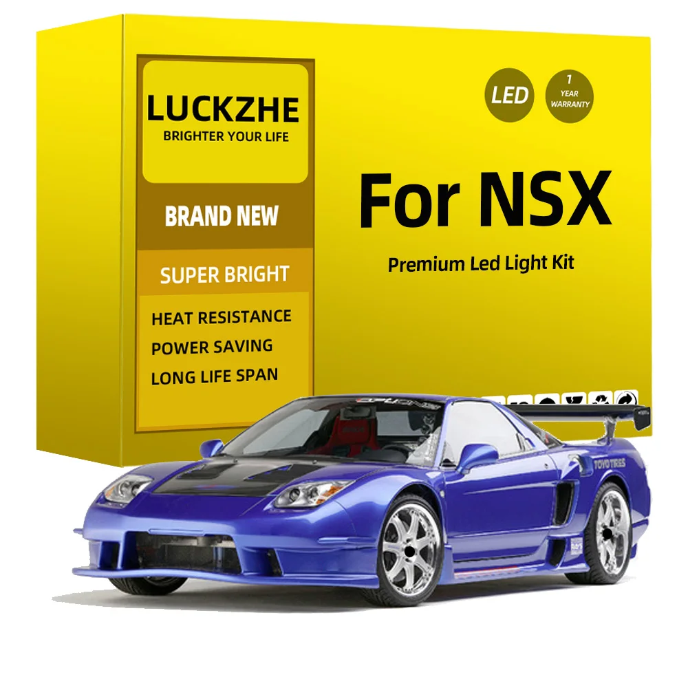 Комплект светодиодного внутреннего освещения для Acura NSX 1991-2000 2001 2002 2003 светодиодный 2004 светодиодные лампы Canbus без ошибок