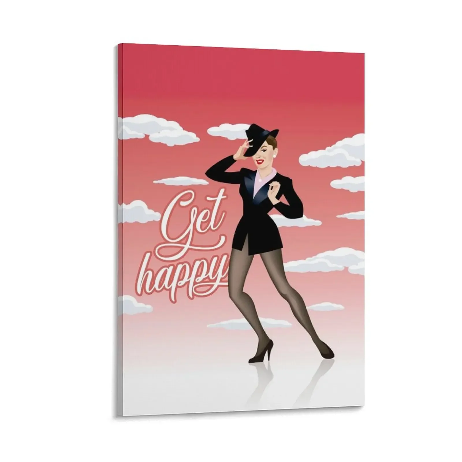 

Get happy Canvas Painting posters modern home decoration