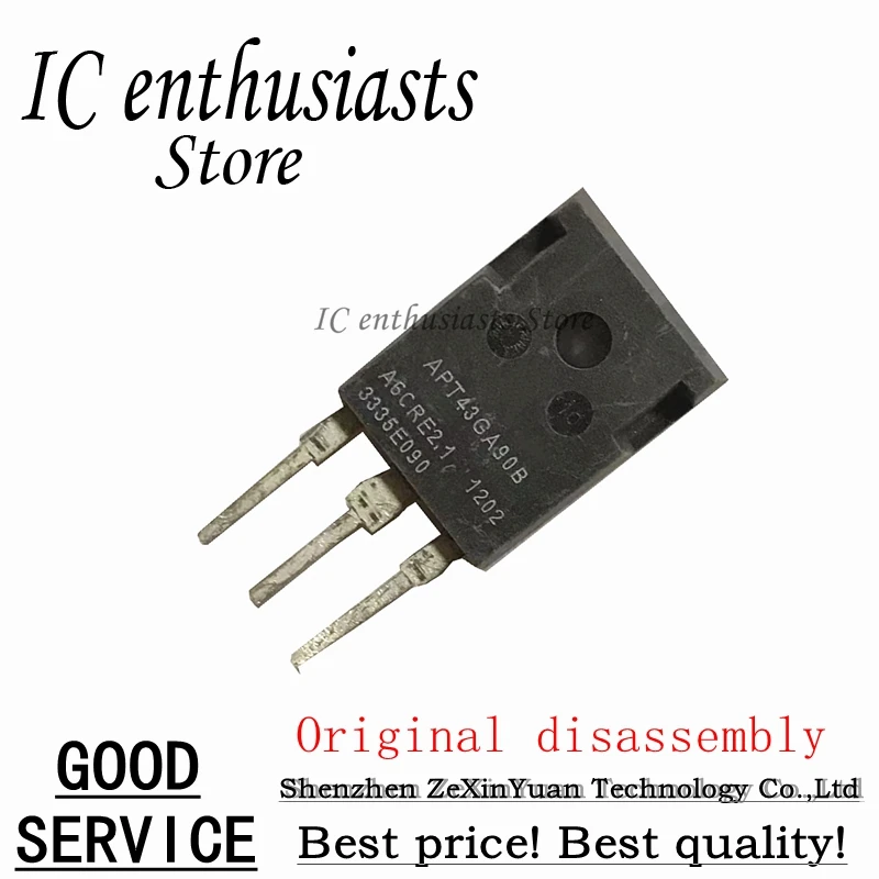 

2 шт./лот APT43GA90B APT43GA90 90 в 43A TO-247 оригинальная разборка