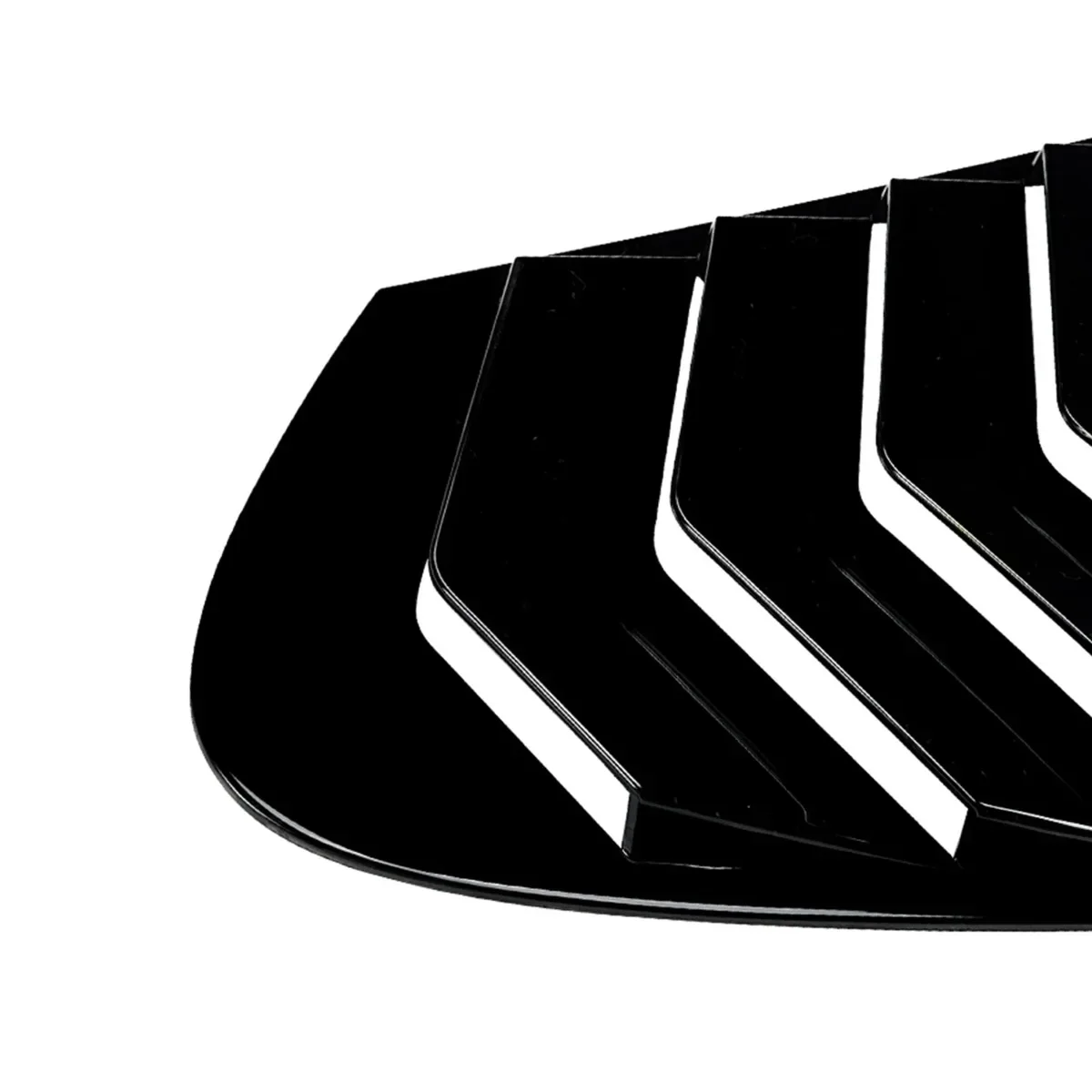 F10 Louver For BMW 5 Series F10 525i 530i 2011 2012 2013 2014 2015 Pair Rear Window Louvers Shutters Blinds Cover Trim car rear window cover car side window louver
