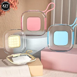 Mini Portable Mask Storage Box Disposable Moisture-proof Mask Storage Box Dustproof Card Bill Box Multi-function Storage Box
