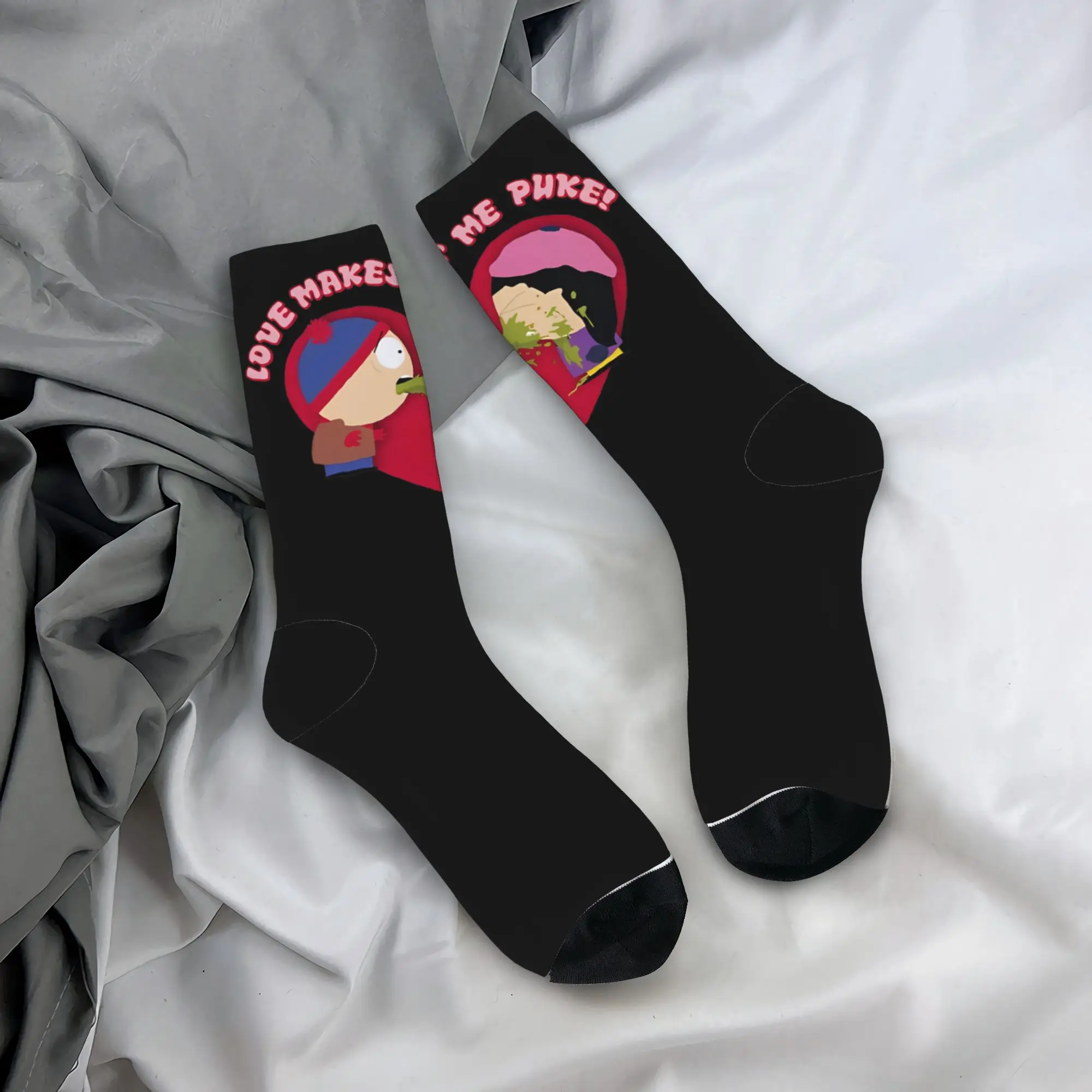 Cozy & Comical Unisex Winter Socks - Anti-Slip Gift Edition