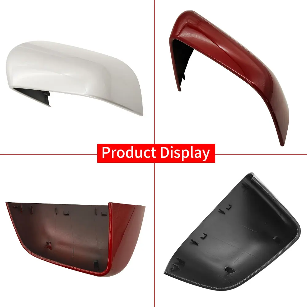 테슬라 모델 Y 차량용 후방 거울 커버 자동차 외부 액세서리 도어 사이드 후방 거울 쉘 교체 1495593-00-A