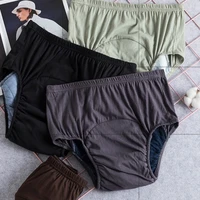 Cotton Incontinence Underwear for Adults: Reusable, Breathable, Adjustable Leak Protection for Middle-Aged and Elderly 1