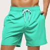 Men's Swimming Shorts Quick Dry Drawstring Elastic Waist Design Surfing Water Sports Beach Swimming Shorts Summer 3