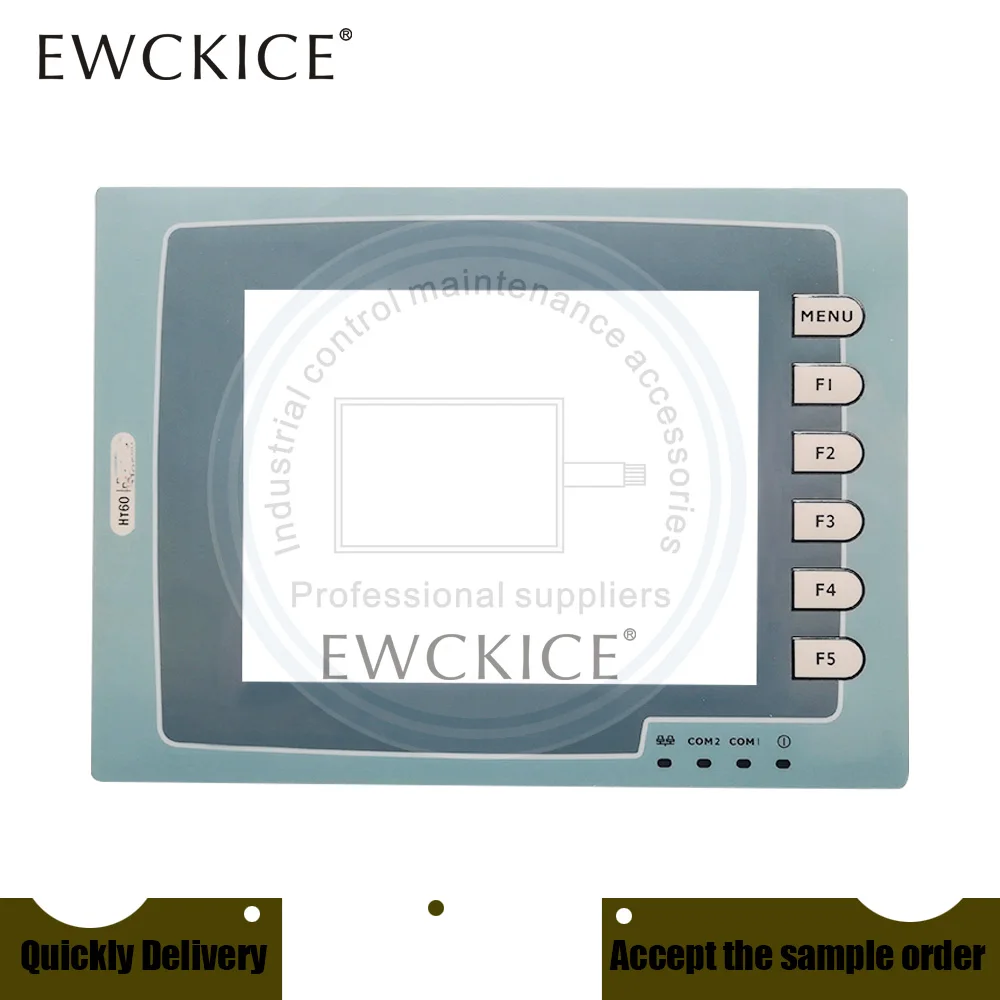 Hmi Beijer H-t60t-s H-t60t-sa H-t60b-pe H-t60b-sq Plc Tela Táctil e Etiqueta Frontal Painel Táctil e Frontlabel Ht60 - Imagem 3