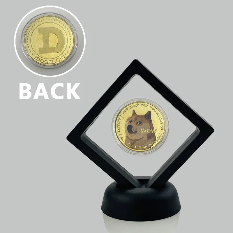 1 шт. Wow Dogecoin Ada Кардано криптовалюты Биткоин Litecoin эфириум криптовалюты памяти металлическая монета с Выставочной стойкой 1 шт. Wow Dogecoin Ada Кардано криптовалюты Биткоин Litecoin эфириум криптовалюты памяти металлическая монета с Выставочной стойкой