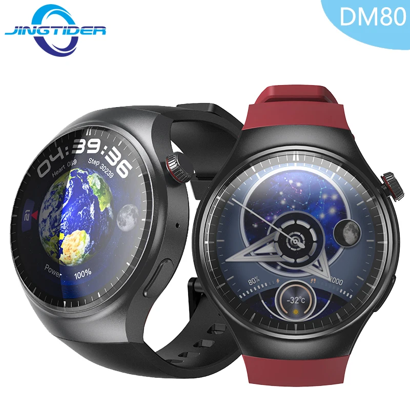 

DM80 Ultra 4G Smart Watch Android OS Quad Core 2GB Ram 16GB Rom Men Smartwatch 4G LTE Support Nano Sim GPS WIFI AMOLED HD Watch