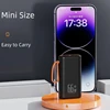 Mini Power Bank Large Capacity 20000mAh 66W Fast Charging Powerbank for IPhone 16 Samsung Xiaomi Portable Charger Spare Battery 4