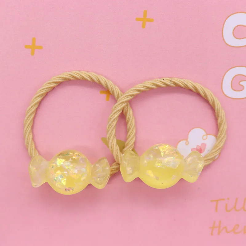 Vibrant Halloween Resin Strawberry Hair Accessories Set