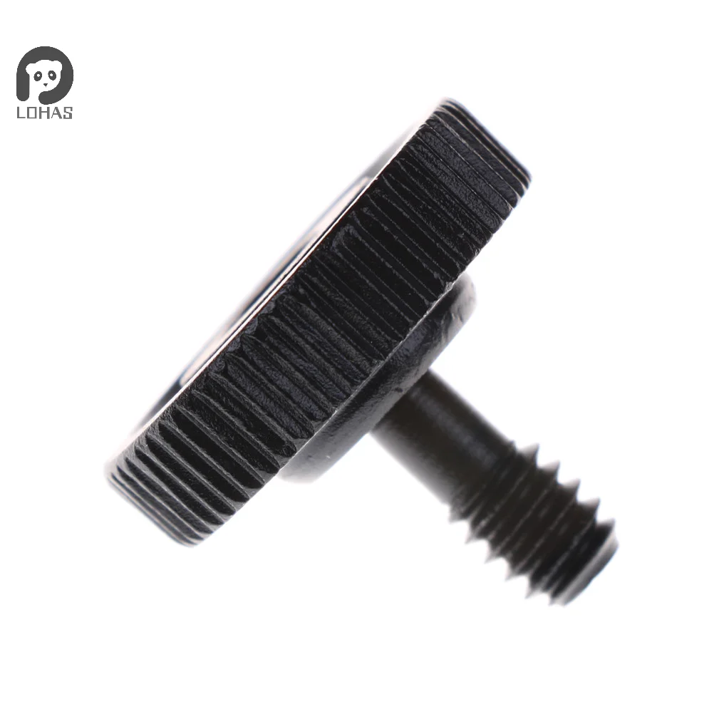 20mm 1/4" Male to 1/4" Female Socket Screw Adapter for Tripod Camera Stand Accessories