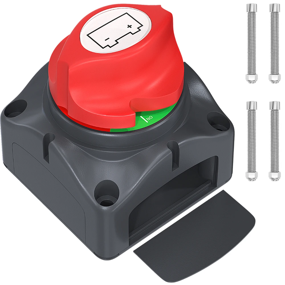 Batterie-Schnellverbindungsgriff – 2 Stück, 120 A / 175 A, 600 V, Rot/grau, Für Gabelstapler Und Schwerstrom, Inkl. Schrauben