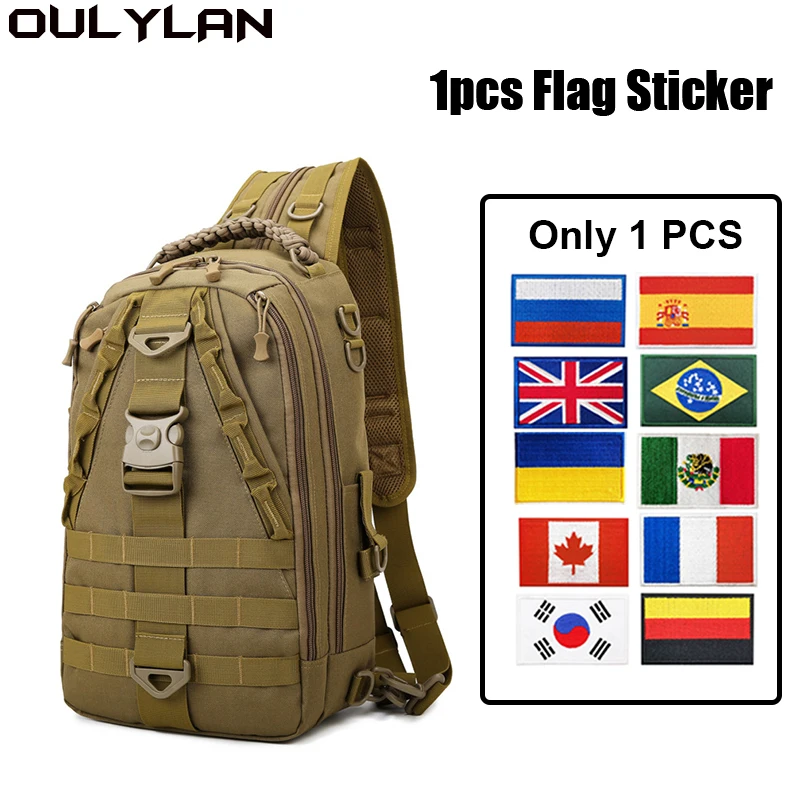 Oulylan Small Size Fishing Backpack Men Waterproof Tactical