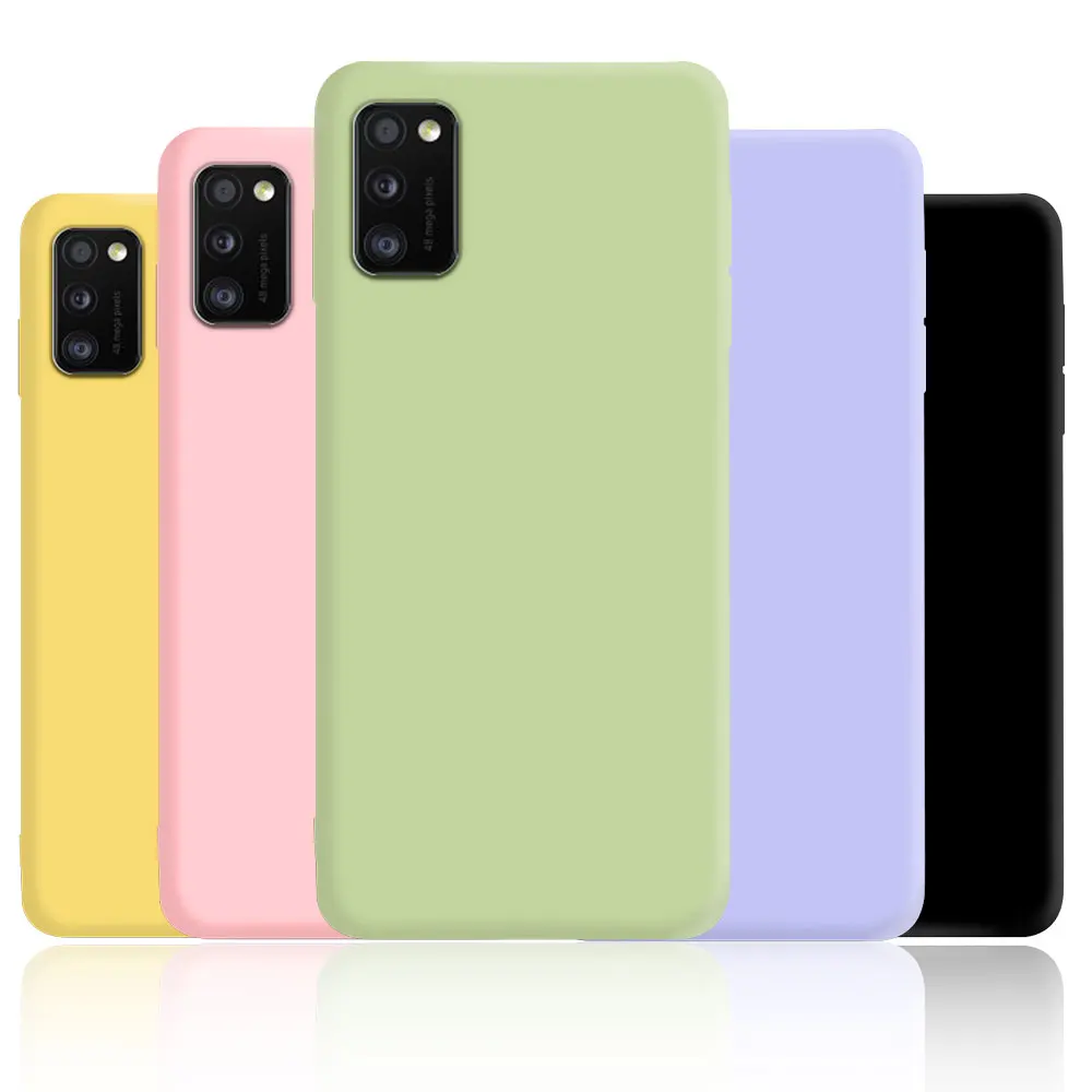 Liquid Soft Silicone TPU Protective Case For Samsung Galaxy S20 S21 S22 S23 S24 Plus Note 20 Ultra S21 FE 5G Back Cover Coque
