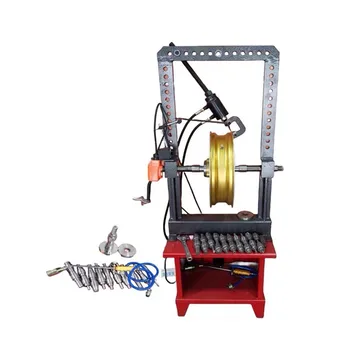 Factory Supply Motorcycle Rim Straighten Machine Match 99% Kind of Moto Wheel Rim Hub Repairing Tools Hub Straightening Machine