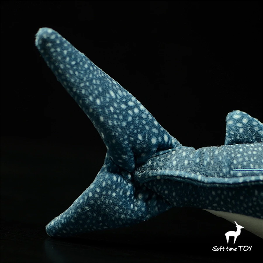 Whale Shark High Fidelity Anime Cute Ocean Plushie Gaint Fish Plush Toys Lifelike Animals Simulation Stuffed Doll Kawai Toy Gift 4