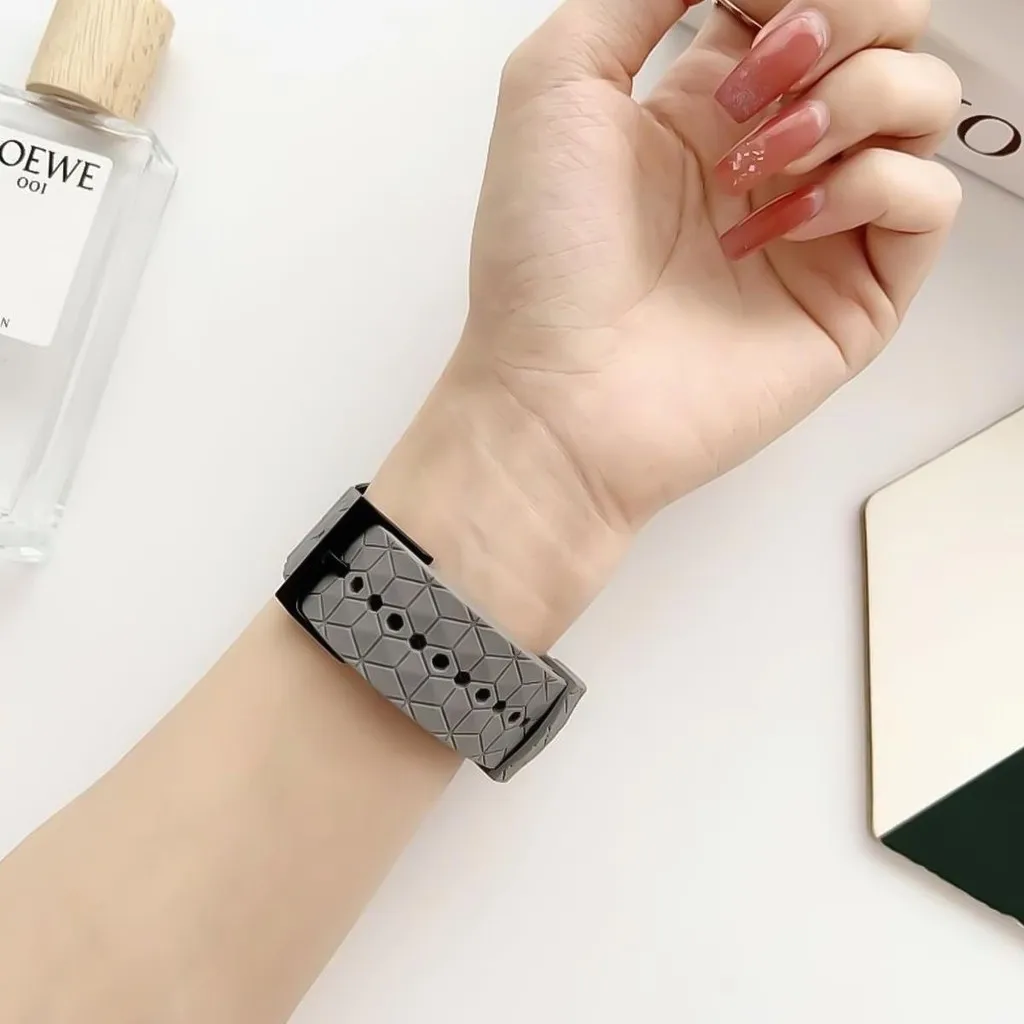 Enhanced Protective Silicone Strap and Soft Shell for Smartwatch - Anti-Drop, Breathable Sport Band