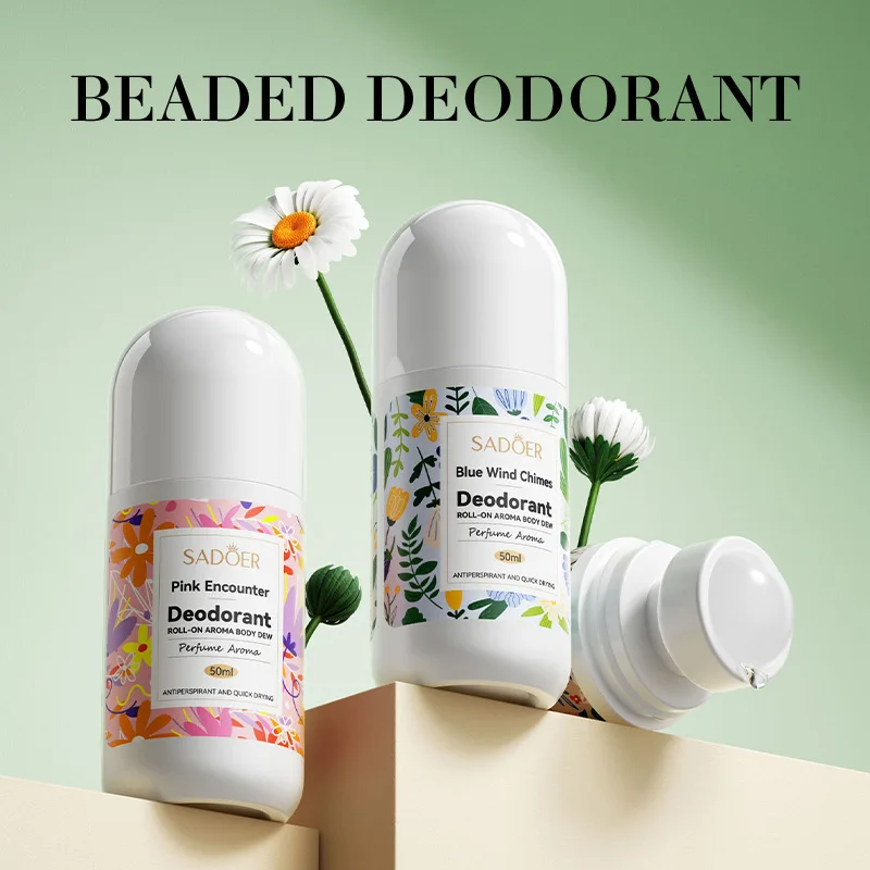 Mini Dribbling Deodorant Long Lasting Fragrance Lulan Wind Chime Roll-on Deodorant Keep Fresh Portable Beaded Deodorant image