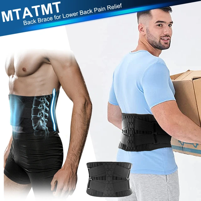 Lumbar Support Belt Lower Back Pain  Pain Back Support Belt Men - Back  Brace Lower - Aliexpress