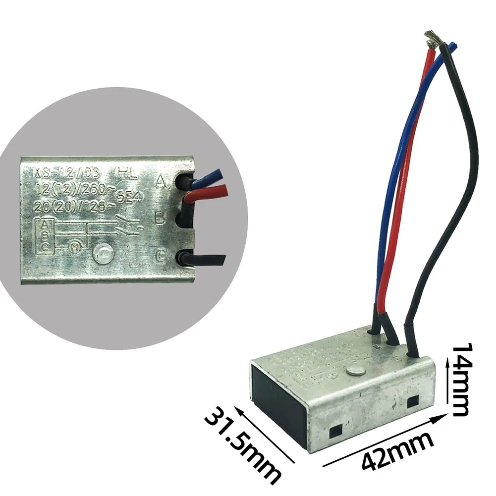 230V bis 12-20a Nachrüst modul Sanft starts trom begrenzer Wechselstrom-Winkels chl eifer Elektro werkzeuge mit 3 Verbindungs kabeln Steuersc halter