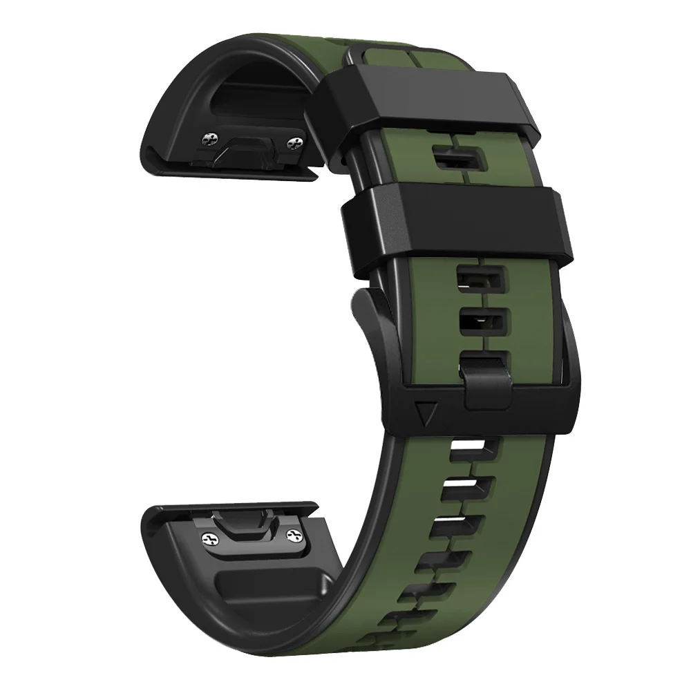 Quickfit Silicone Smart Watch Strap - Watchband 22mm 26mm