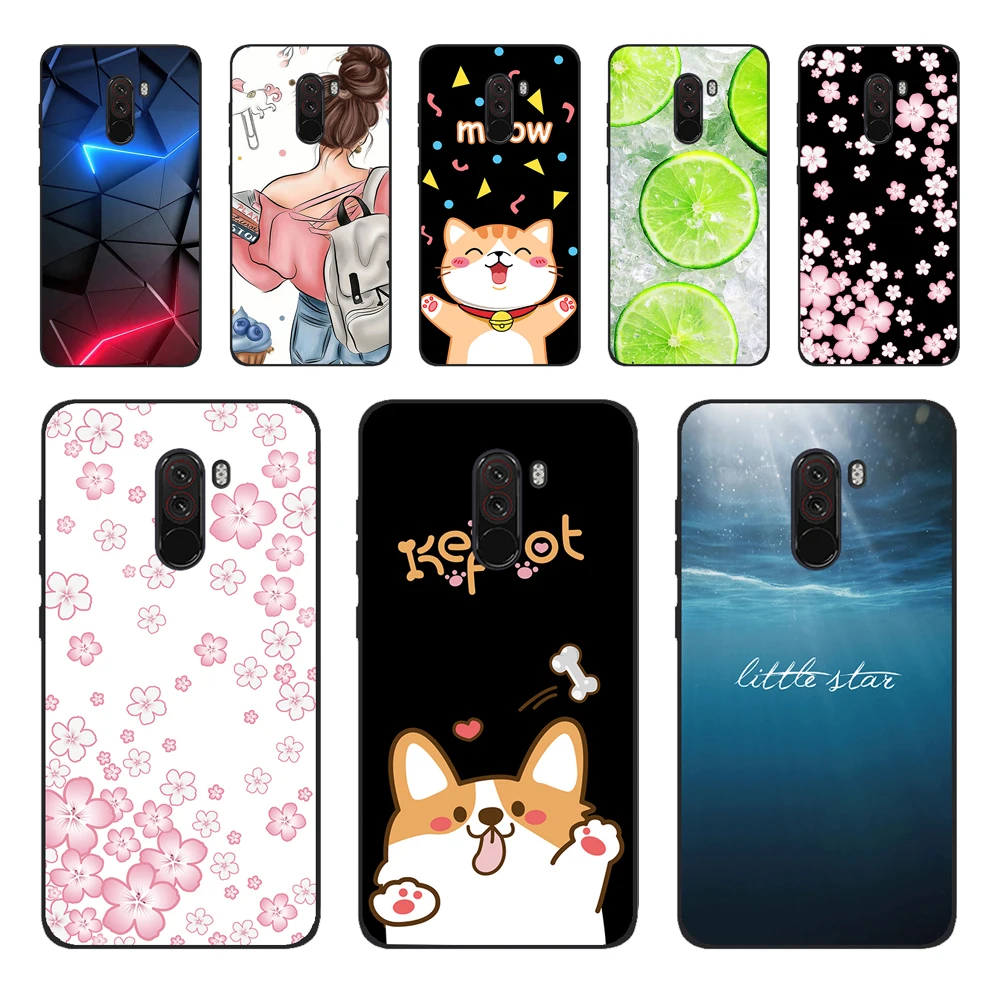 Custodia Per Telefono Pocophone F1 Per Xiaomi Pocophone F1 Custodia Globale Pocofone F1 Custodia Morbida In Silicone Tpu Per Custodia Xiomi Poco F1 6.