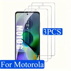 3-Pack Pellicole Protettive in Vetro Temperato per Motorola Moto G Series
