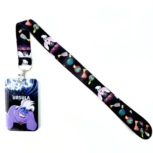 Disney's Credential Holder Mickey Mouse Lanyard Bear Phone Rope ID Card Badge Holder Princess Neck Strap Cartoon Keychain Gift - Image 13