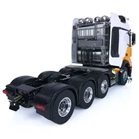 RTR LESU 8*8 1/14 Metal Chassis RC Tractor Truck Light Sound Remote Control Car Vehicle Model Assembled Painted Toy THZH1479 2